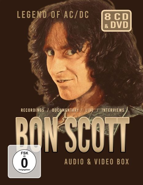 AC/DC / エーシー・ディーシー / BON SCOTT AUDIO & VIDEO BOX (8 DISCS -4CD+4DVD)