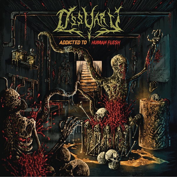 OSSUARY(from Colombia) / ADDICTED TO HUMAN FLESH 