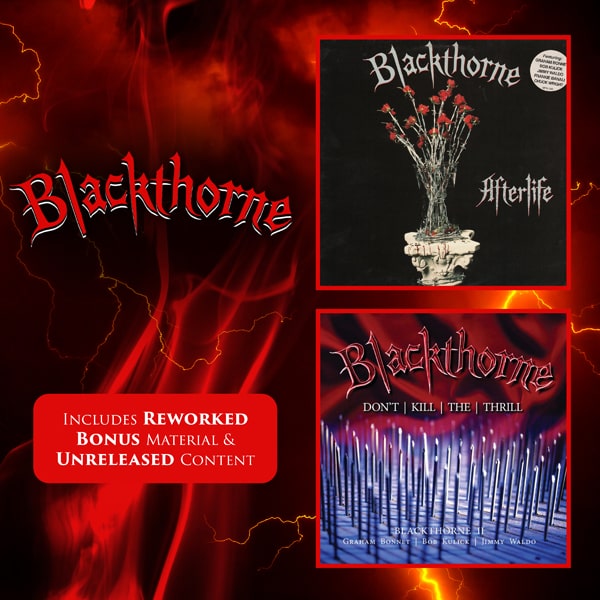 BLACKTHORNE / ブラックソーン / AFTERLIFE / DON'T KILL THE THRILL 