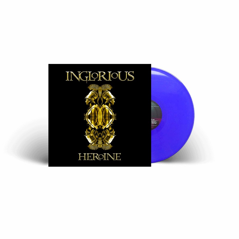 INGLORIOUS / イングロリアス / HEROINE<BLUE VINYL>
