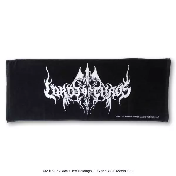 LORDS OF CHAOS / ロード・オブ・カオス / エンブレムロゴ 漆黒のタオル