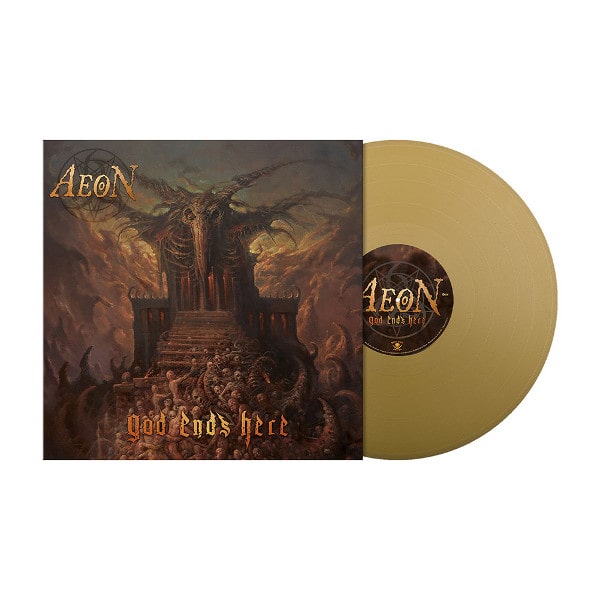 AEON / GOD ENDS HERE<GOLD VINYL>