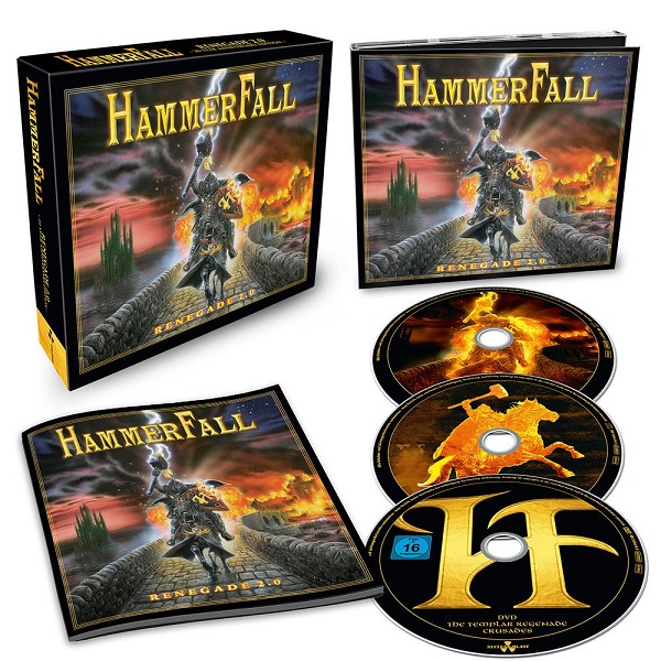 HAMMERFALL / ハンマーフォール / RENEGADE 2.0 20 YEAR ANNIVERSARY EDITION<2CD+DVD>