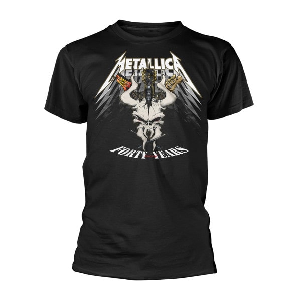METALLICA / メタリカ / 40TH ANNIVERSARY FORTY YEARS<SIZE:S>