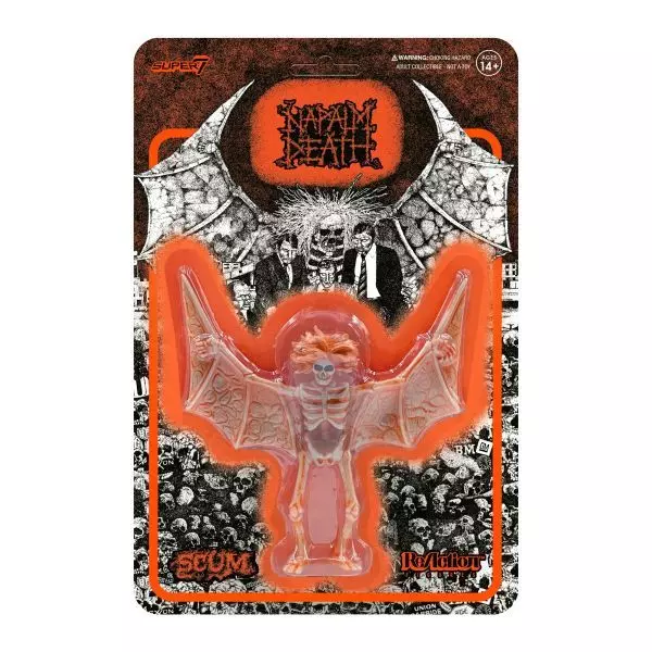 NAPALM DEATH / ナパーム・デス / SCUM DEMON <REACTION FIGURE/ORANGE>