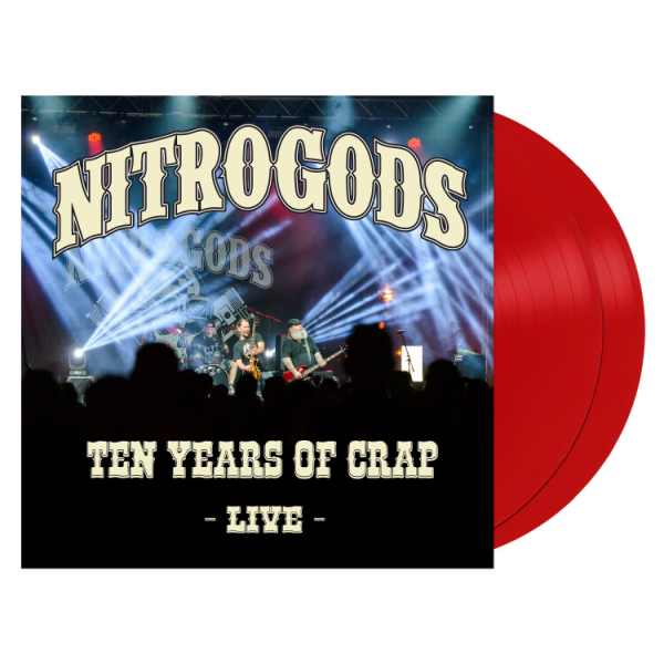 NITROGODS / 10 YEARS OF CRAP - LIVE<RED VINYL>