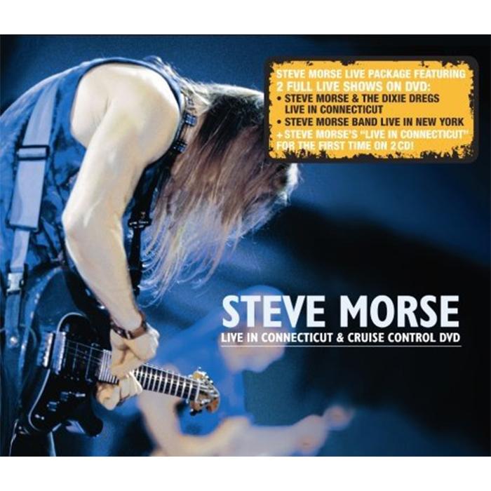 STEVE MORSE / スティーヴ・モーズ / LIVE IN CONNECTICUT + CRUSE CONTROL DVD