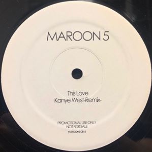MAROON 5 / マルーン5 / THIS LOVE KANYE WEST REMIX