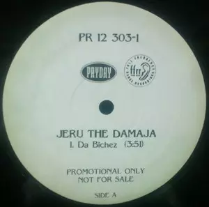 JERU THE DAMAJA / ジェルー・ザ・ダマジャ / DA BICHEZ - US ORIGINAL PRESS PROMO -