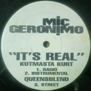 Mic Geronimo It's Real Remixies オリジナル IT'S REAL (REMIXES) - US ORIGINAL PROMO PRESS -/MIC GERONIMO