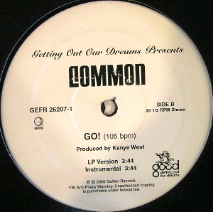 COMMON (COMMON SENSE) / コモン (コモン・センス) / GO! - US ORIGINAL PROMO -