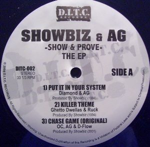 SHOWBIZ & A.G. / ショウビズ&A.G. / Show & Prove THE EP