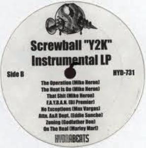 SCREWBALL / スクリューボール / Y2K Instrumental