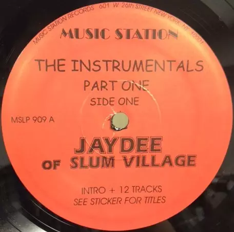 Jay Dee ‎– The Instrumentals Part One INSTRUMENTALS PART ONE/J DILLA aka JAY DEE｜HIPHOP/R&B｜ディスク