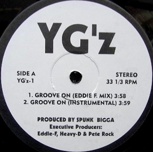 YG'Z / GROOVE ON - ORIGINAL PRESS -