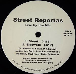 STREET REPORTAS / LIVE BY THE MIC