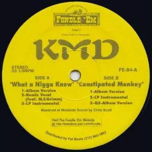 WHAT A NIGGA KNOW / CONSTIPATED MONKEY/KMD｜HIPHOP/R&B｜ディスク