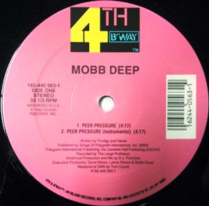 MOBB DEEP / モブ・ディープ / PEER PRESSURE - US ORIGINAL PRESS -