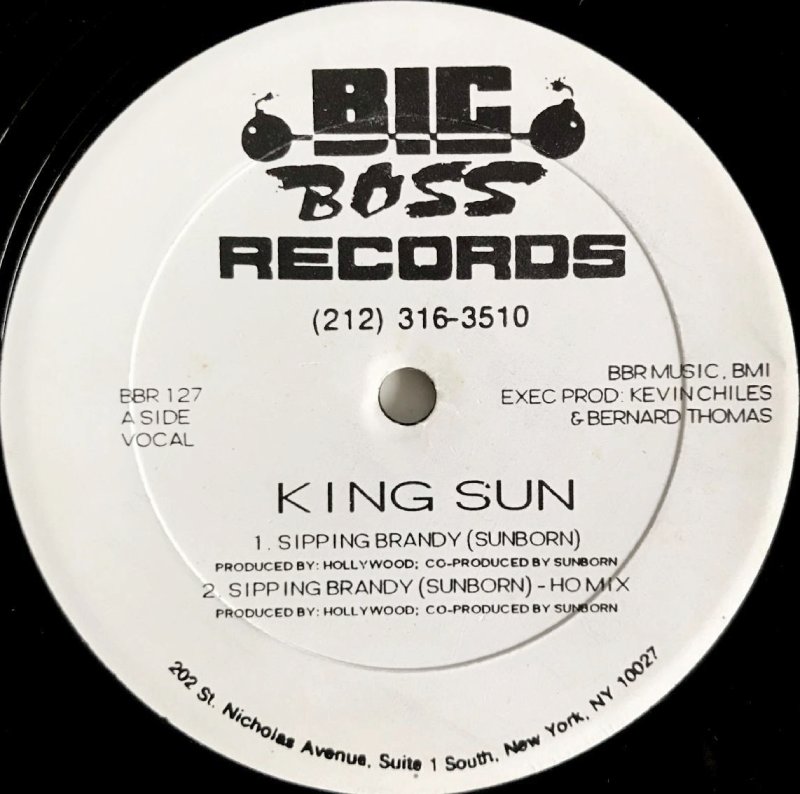 SIPPING BRANDY / INPURSUIT UPTOWN/KING SUN/2ND PRESS｜HIPHOP/R&B 