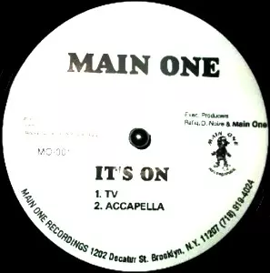 MAIN ONE / IT'S ON
