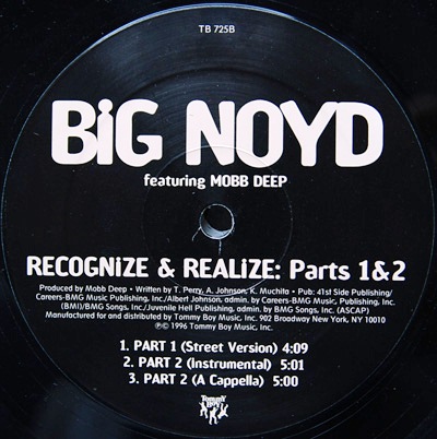 BIG NOYD / ビッグ・ノイド / RECOGNIZED & REALIZE:PART 2