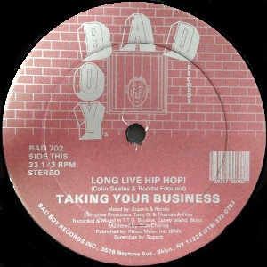 LONG LIVE HIP HOP!/TAKING YOUR BUSINESS｜HIPHOP/R&B｜ディスク 