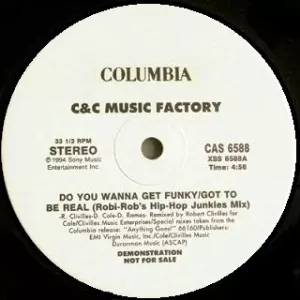 DO YOU WANNA GET FUNKY - US ORIGINAL PROMO PRESS -/C&C MUSIC DO YOU WANNA GET FUNKY - US ORIGINAL PROMO PRESS -/C&C MUSIC