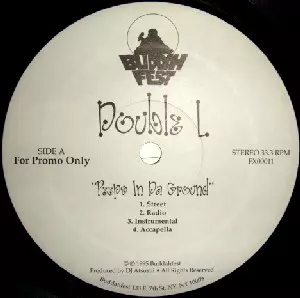 Double L Peeps In Da Ground レコード hiphop PEEPS IN DA GROUND / D.E.D (DON'T EVER DOUBT)/DOUBLE L｜HIPHOP/R&B