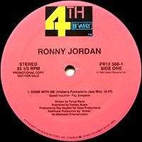 RONNY JORDAN / ロニー・ジョーダン / COME WITH ME  -US ORIGINAL PROMO PRESS-