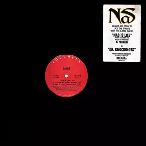洋楽 Nas - Nas Is Like / Dr. Knockboots NAS IS LIKE / DR. KNOCKBOOTS - US ORIGINAL PRESS -/NAS/ナズ