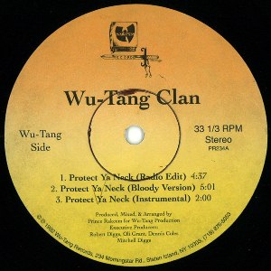 WU-TANG CLAN / ウータン・クラン / PROTECT YA NECK / AFTER THE LAUGHTER COMES TEARS - US ORIGINAL PRESS -