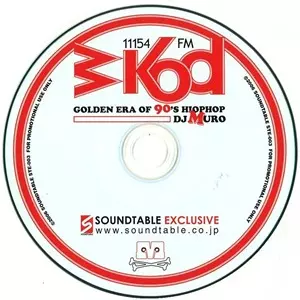 洋楽 WKOD 11154FM WKOD 11154 FM GOLDEN ERA OF 90'S HIP HOP/DJ MURO/DJムロ