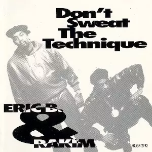 洋楽 eric.b & rakim don't sweat the technique DON'T SWEAT THE TECHNIQUE - PROMO CDS (MAXI SINGLE) -/ERIC B