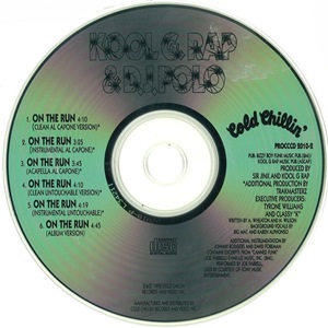 KOOL G RAP & DJ POLO / クール・G・ラップ&DJポロ / ON THE RUN - PROMO CDS (MAXI SINGLE) -