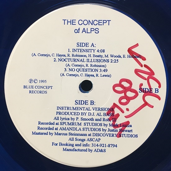 ALPS CRU (CONCEPT OF ALPS) / INSENSITY - US ORIGINAL PRESS -