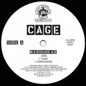 CAGE / RADIOHEAD / AGENT ORANGE
