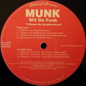MUNK WIT DA FUNK商品一覧｜HIPHOP / 日本語RAP｜ディスク