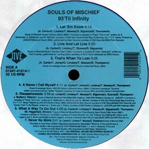 SOULS OF MISCHIEF / ソウルズ・オブ・ミスチーフ / 93'TIL INFINITY
