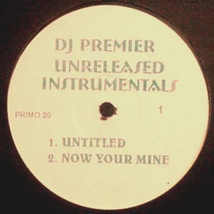 DJ PREMIER / DJプレミア / UNRELEASED INSTRUMENTALS