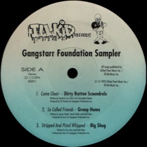 V.A. (GANG STARR FOUNDATION) / GANGSTARR FOUNDATION SAMPLER