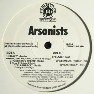 Arsonists Date Of Birth 2LP 二枚組レコード ARSONISTS商品一覧｜ディスクユニオン・オンラインショップ