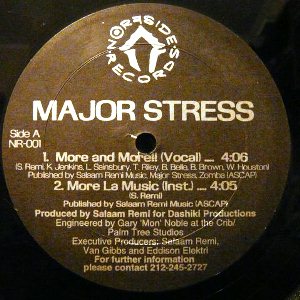 MAJOR STRESS / MORE AND MORE!! - US ORIGINAL PRESS -