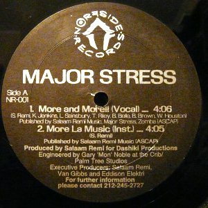 MORE AND MORE!! - US ORIGINAL PRESS -/MAJOR STRESS｜HIPHOP