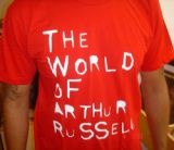 ARTHUR RUSSELL / アーサー・ラッセル / WORLD OF ARTHUR RUSSELL T-SHIRT (M)