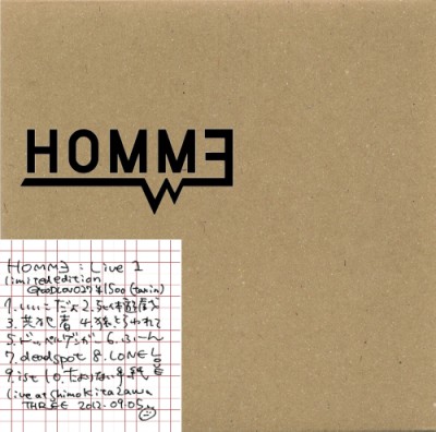 HOMMヨ / Live 1 -限定盤- <CD>