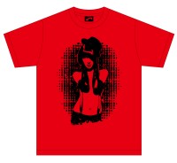 KINOCO HOTEL / キノコホテル / 四次元の美学Tシャツ 赤/XS
