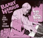 BARRY HARRIS / バリー・ハリス / LIVE FROM NEW YORK! VOL.1