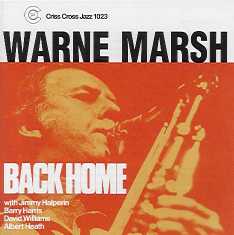 WARNE MARSH / ウォーン・マーシュ / BACK HOME