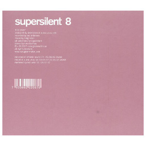 SUPERSILENT / スーパーサイレント / 8