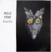 MILO FINE / マイロ・ファイン / ANANKE